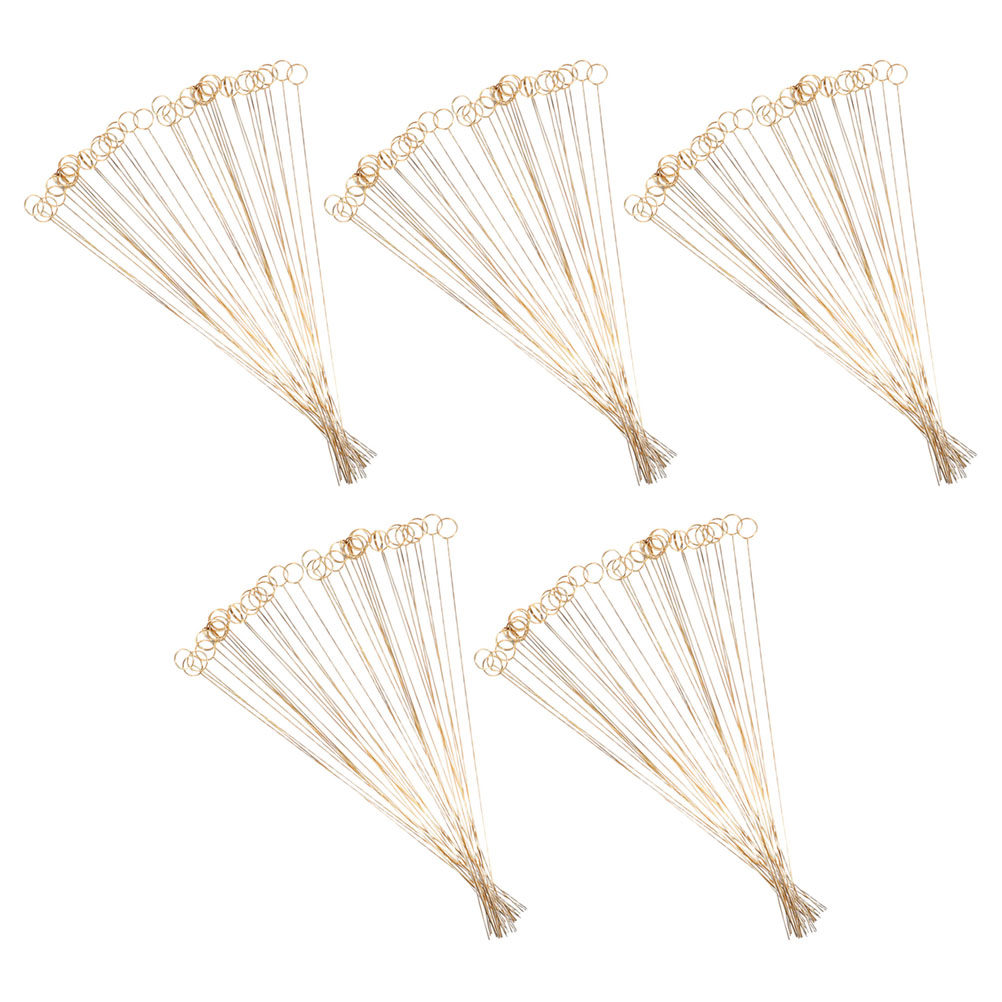 Centerpiece Stick - 100Pcs Metal Flower Card Holder Sticks