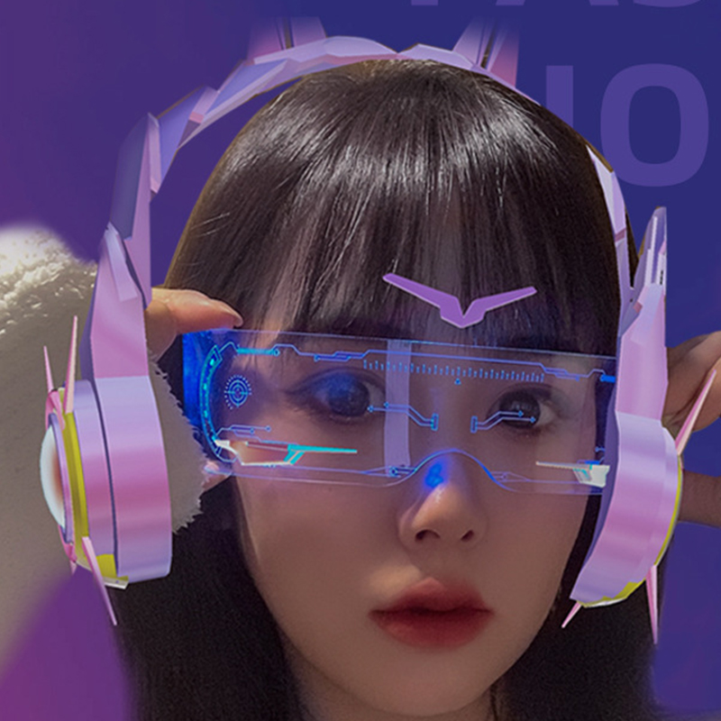 LED Luminous Colorful Sunglass - Neon Sign Party review and price