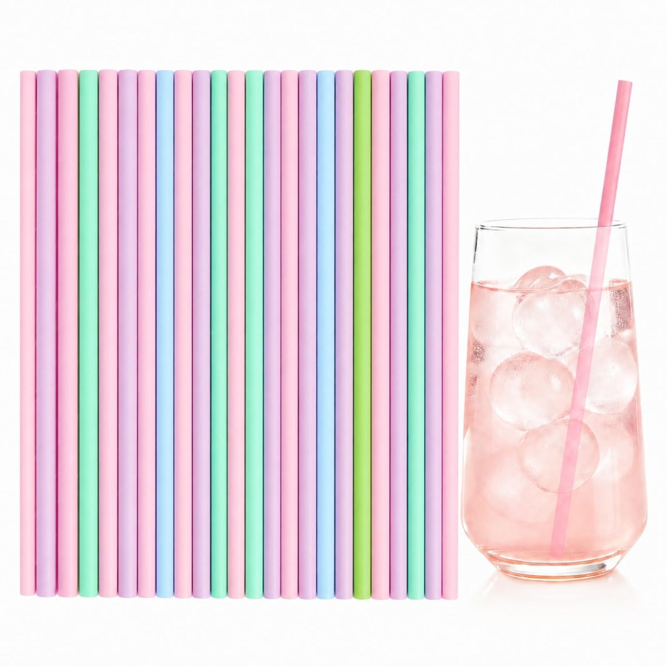 25/50/100PCS Disposable Paper  - Paper Straw Color review and price