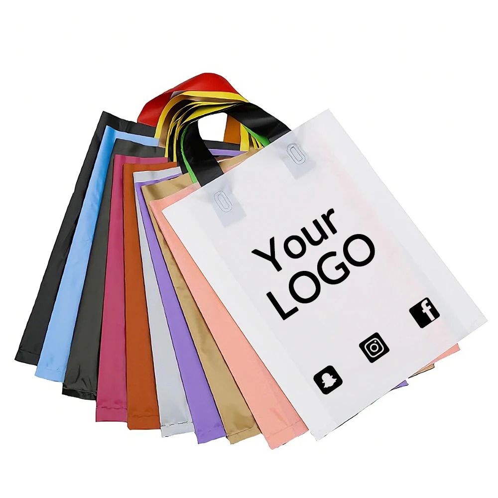 50pcs Colorful Plastic Shoppin - Event Party Shop review and price