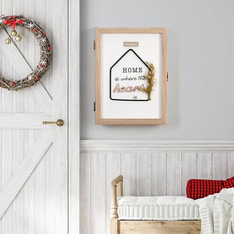 Key Holder Wall Mount Key Box  - Flower Wall Panel review and price