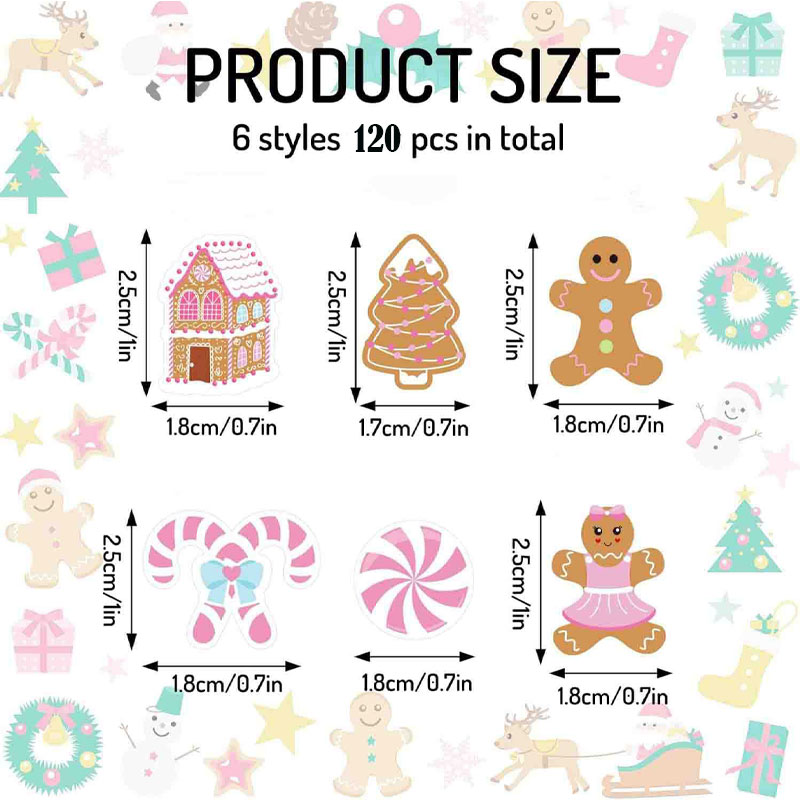 330Pcs Pink Gingerbread Christ - Papercraft Supply Confetti review and price