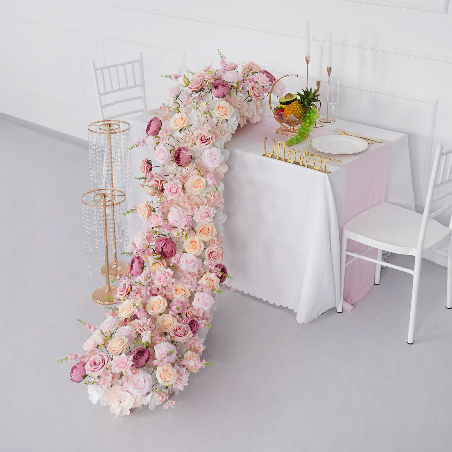 Uflower Luxury Artificial Flow - Flower Wall Panel review and price