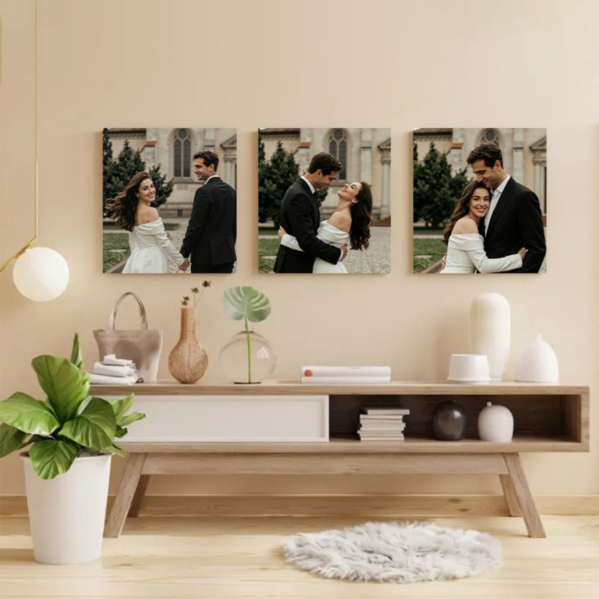 Set of 3 Custom Photo Canvas P - Eve Party review and price