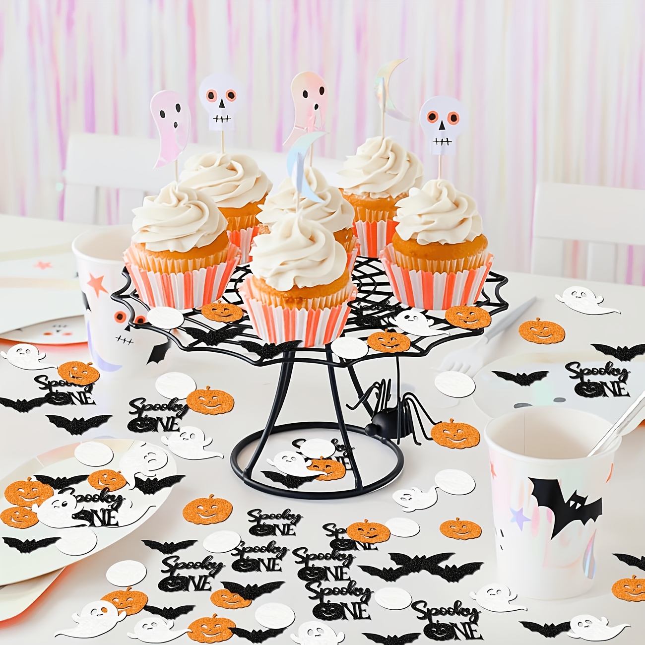 Halloween Table Confetti Orang - Papercraft Supply Confetti review and price