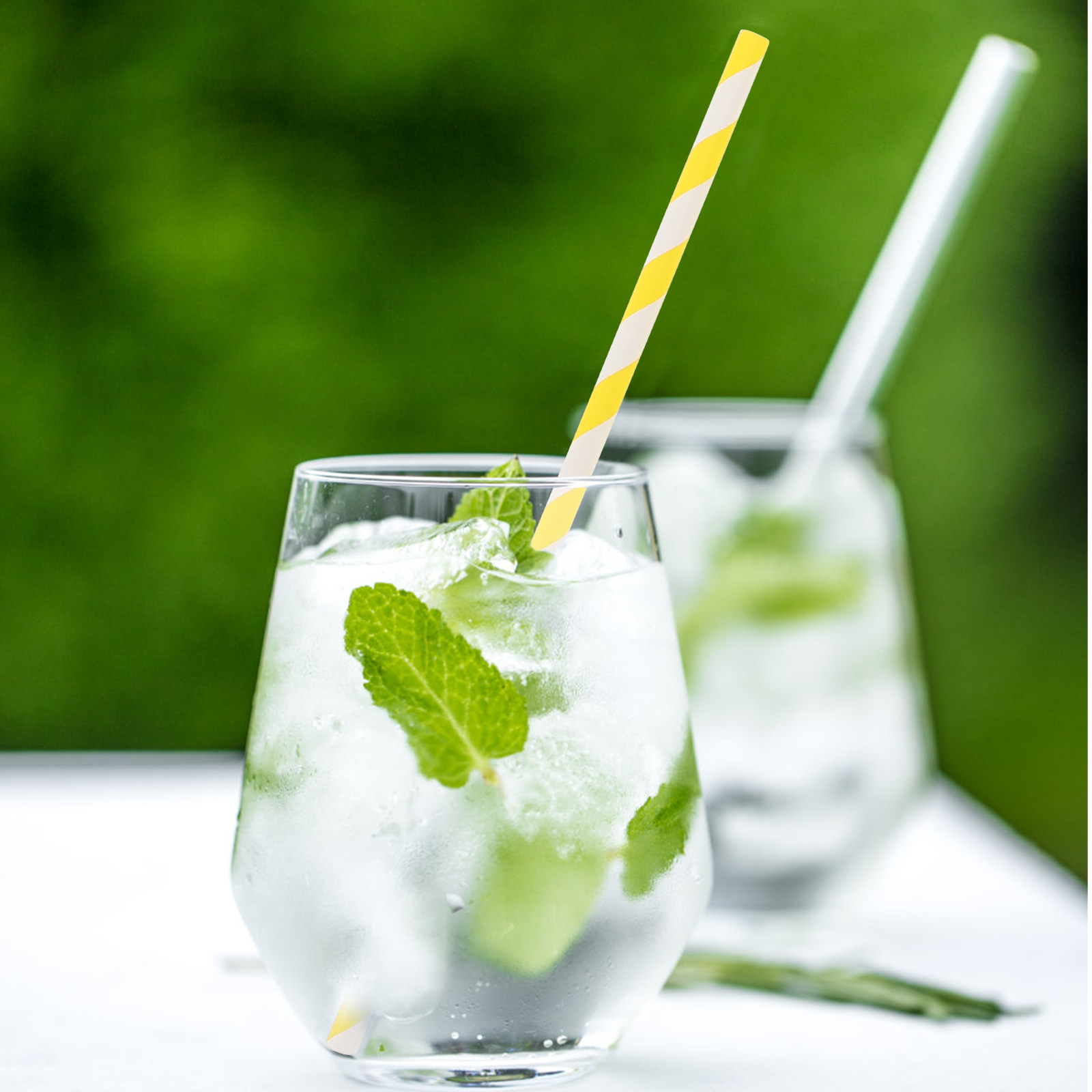 100Pcs Party Decorative Paper  - Paper Straw Color review and price