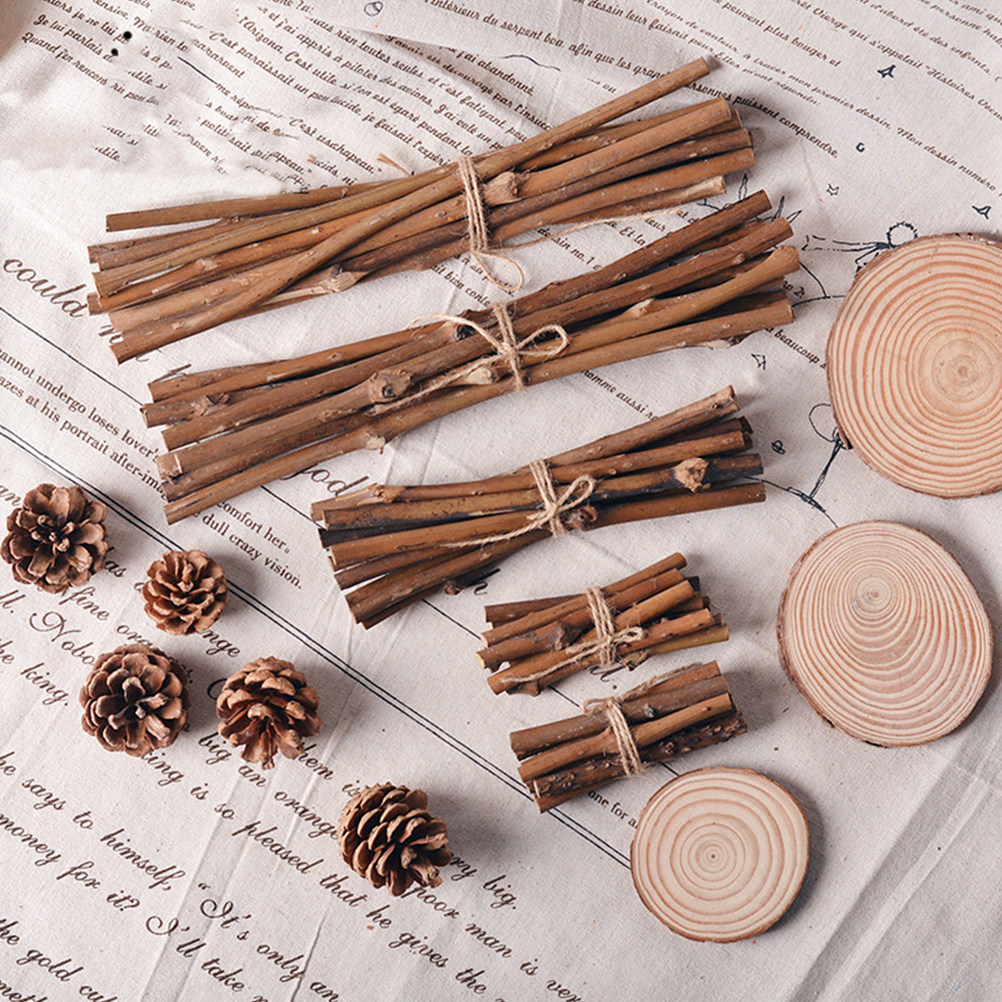 21Pcs Natural Pine Cones and W - Centerpiece Stick review and price