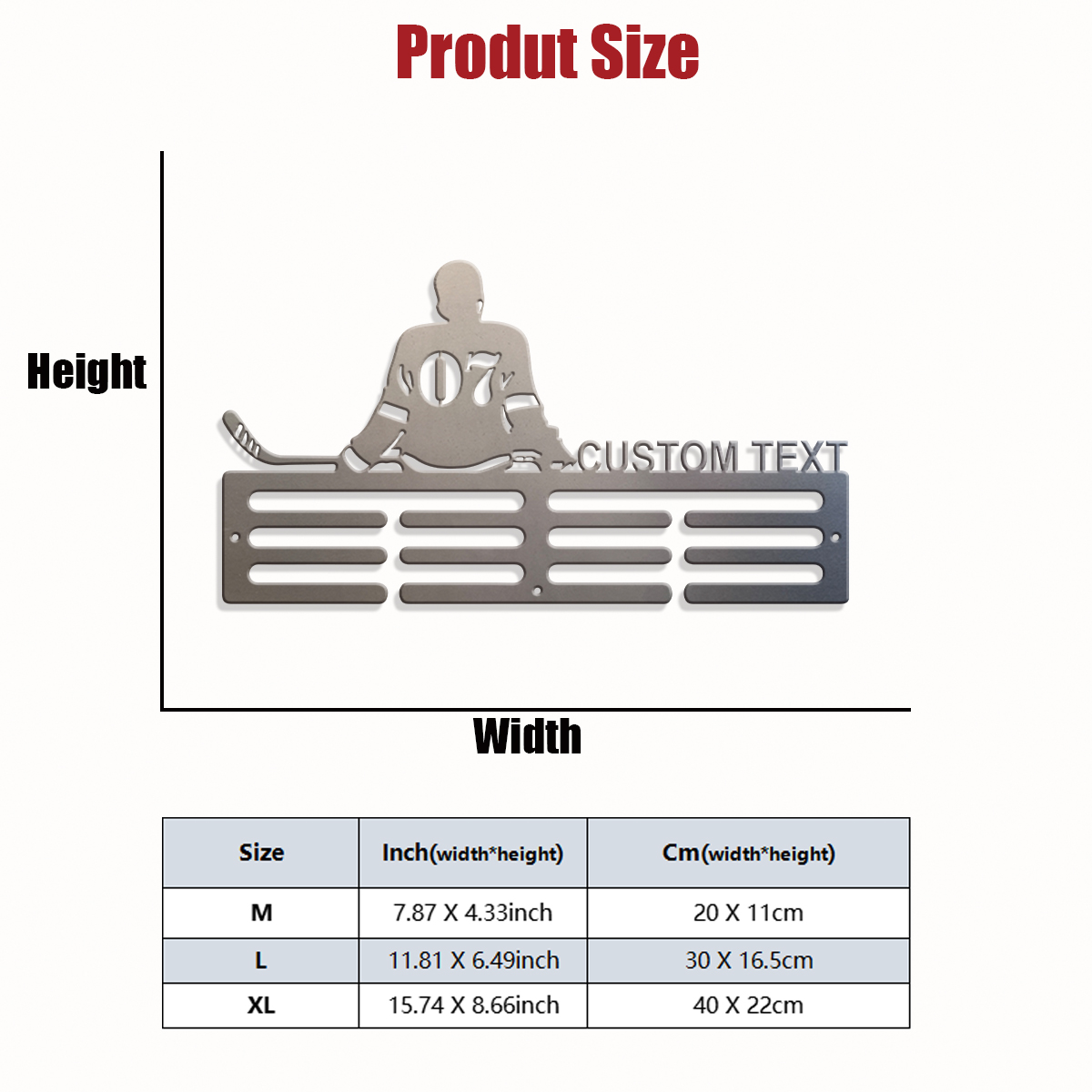 1pc Custom ice hockey metal me - Eve Party review and price