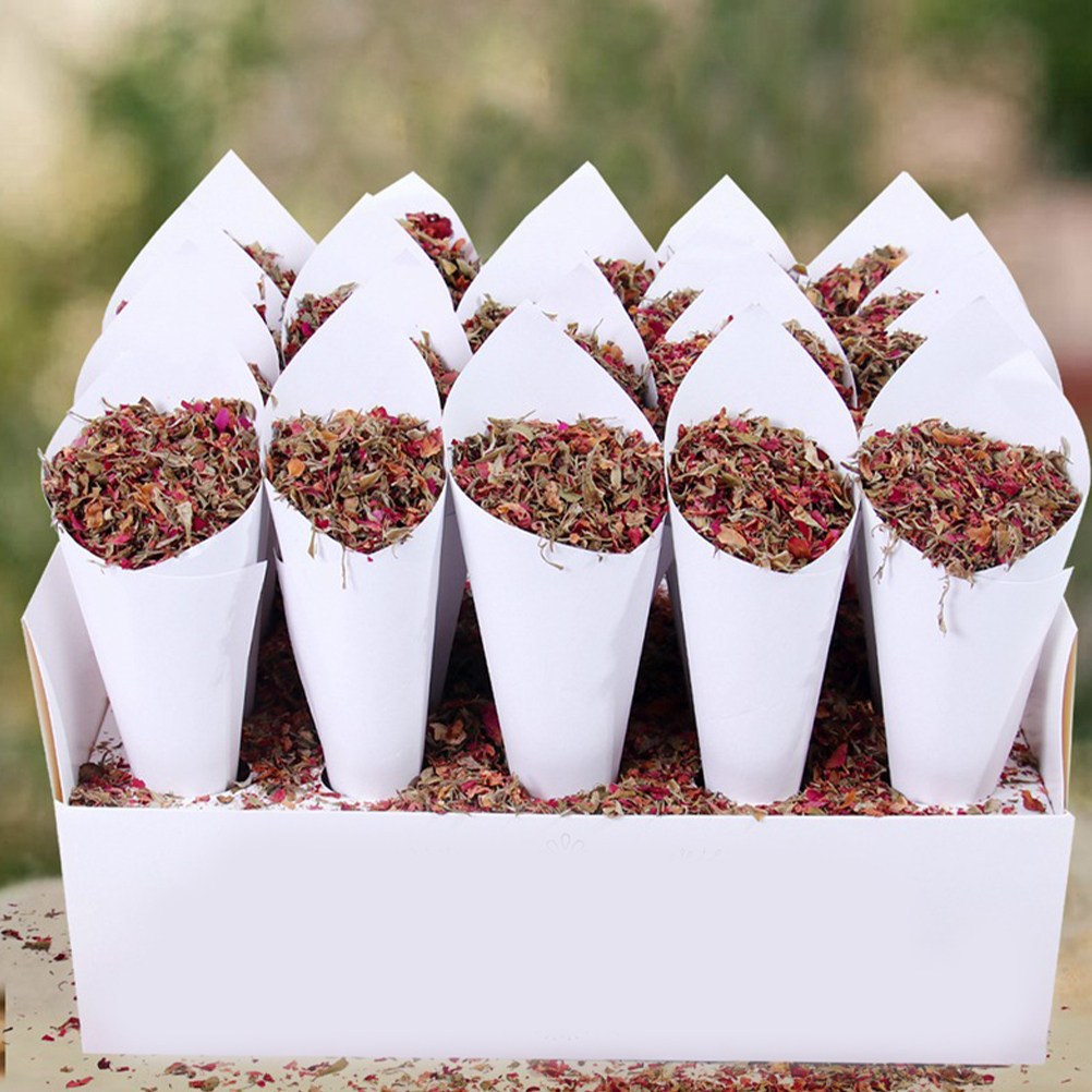 60Pcs Wedding Confetti Cones F - Papercraft Supply Confetti review and price