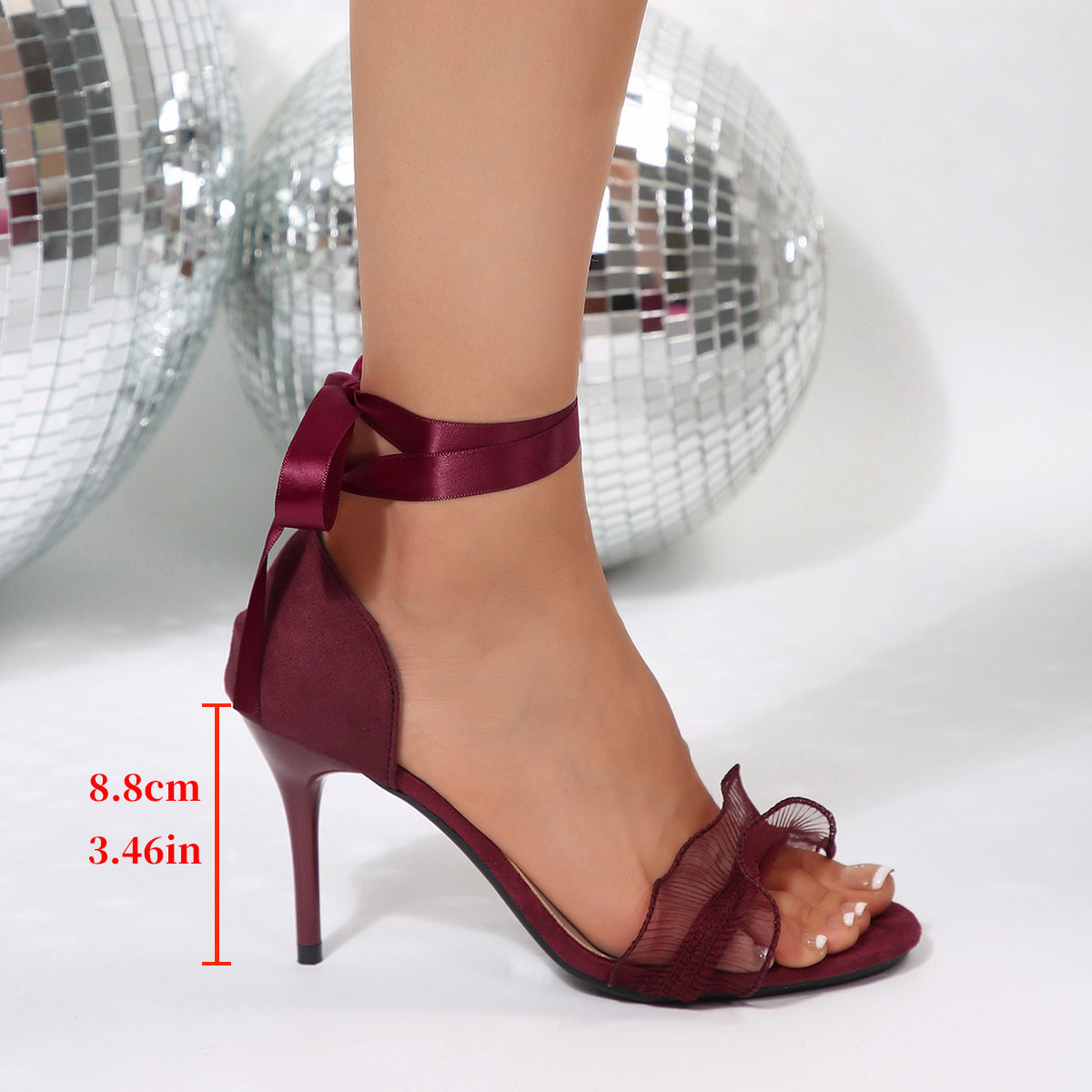 Lace Decorative Black High Hee - Neon Sign Party review and price
