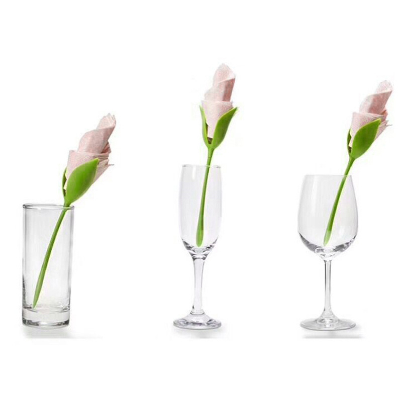 Paper‑folded rose napkin flowe - Napkin Folding Set review and price